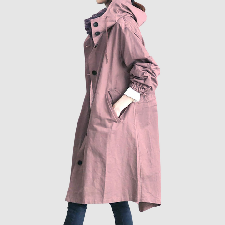 Magdaléna - Kabát s kapucí, oversized