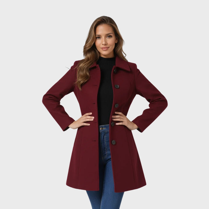 Klára | Dámský zimní kabát trench