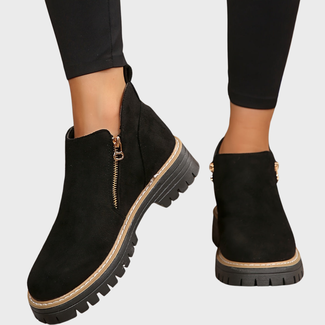 Mealla | Pevné boty se zapínáním na zip