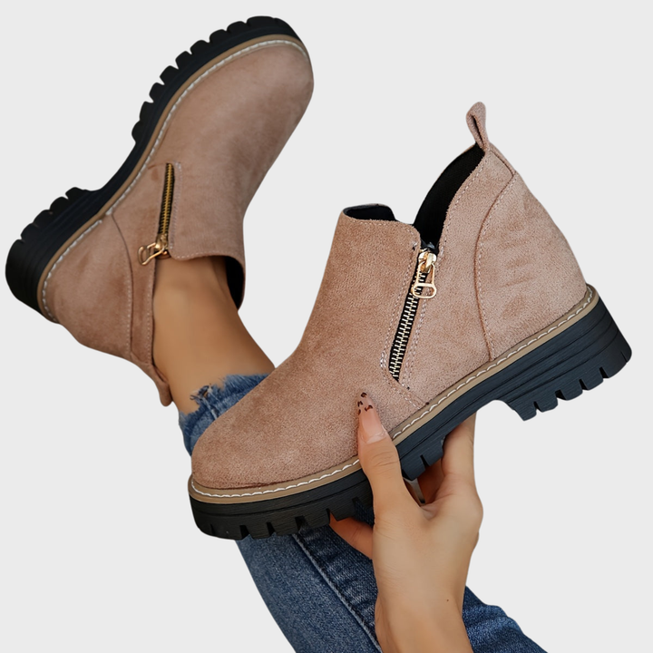 Mealla | Pevné boty se zapínáním na zip