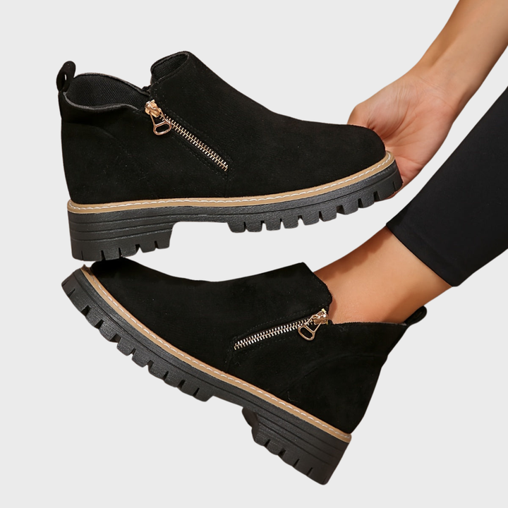 Mealla | Pevné boty se zapínáním na zip