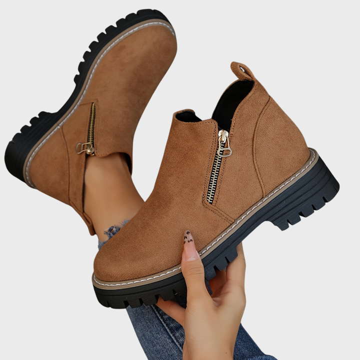 Mealla | Pevné boty se zapínáním na zip