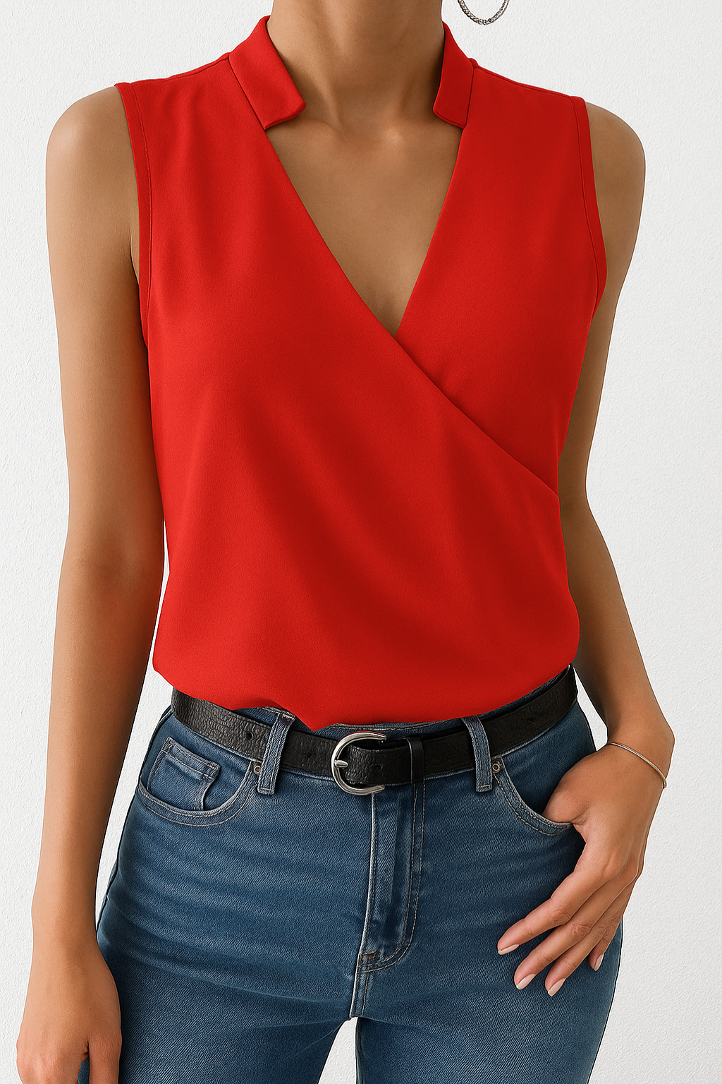 Lia | Dámská halenka s překříženým střihem