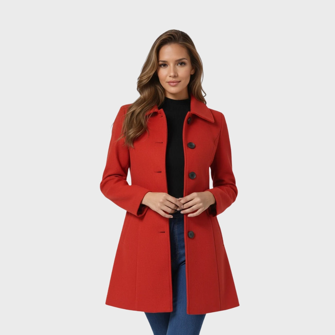 Klára | Dámský zimní kabát trench