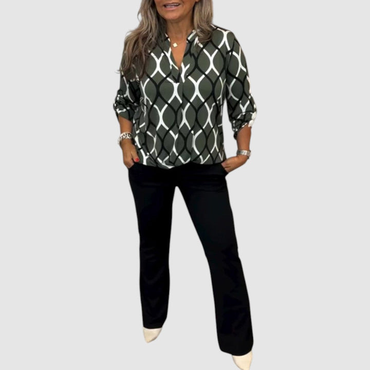 Míla - Halenka s grafickým potiskem