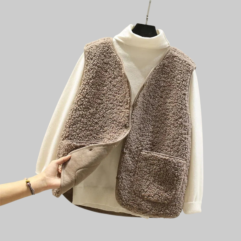 Zara - Měkký Kožešinový Vesta