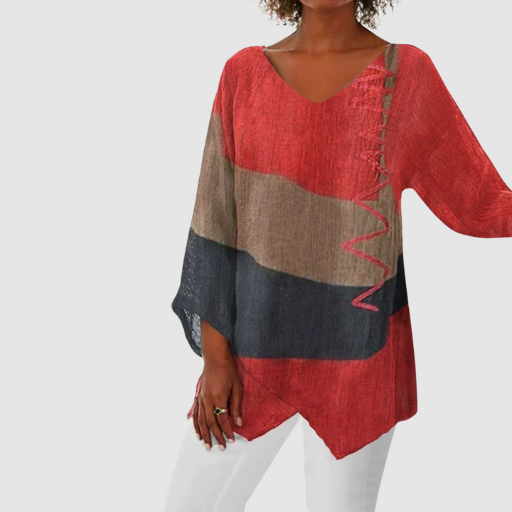 Lucie - Světr s výstřihem do V