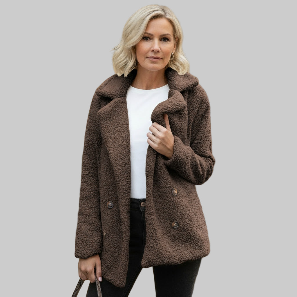 Alena - Měkký zimní kabát