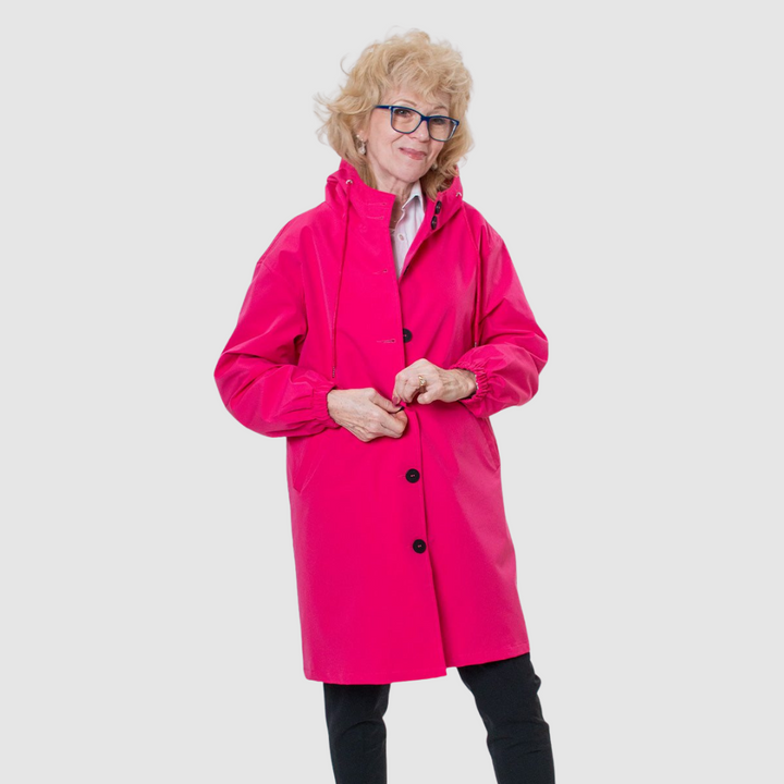 Magdaléna - Kabát s kapucí, oversized