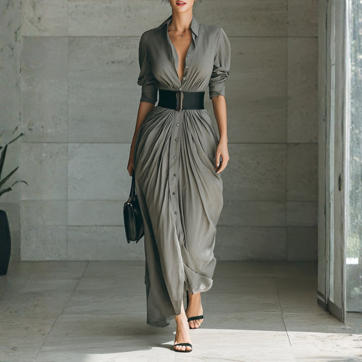 Klára – Elegantní košilové šaty