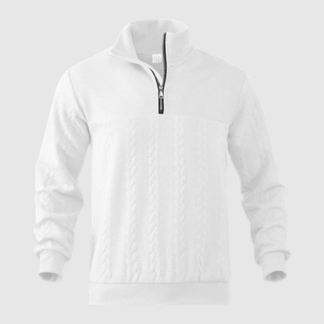 Perla – Prémiový svetr se čtvrtinovým zipem