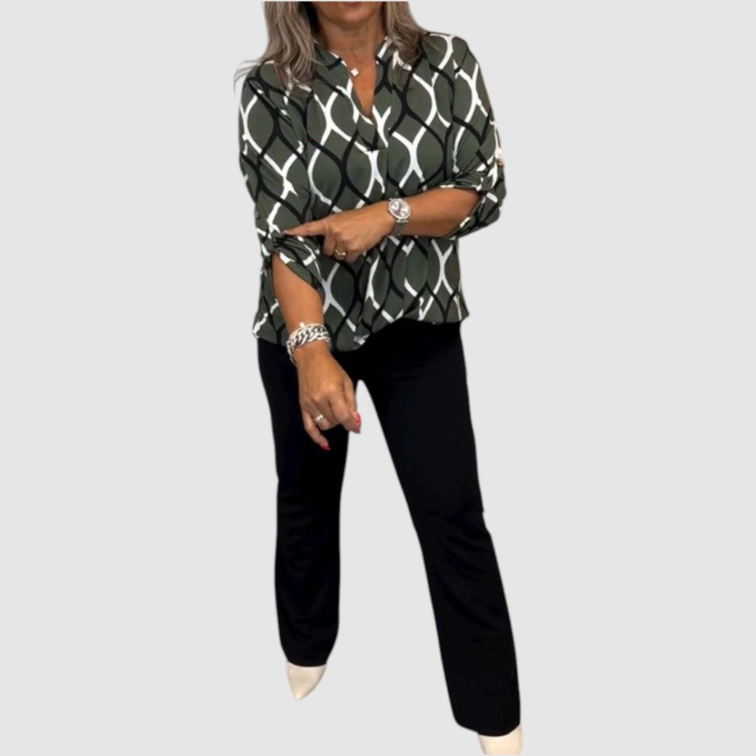 Míla - Halenka s grafickým potiskem