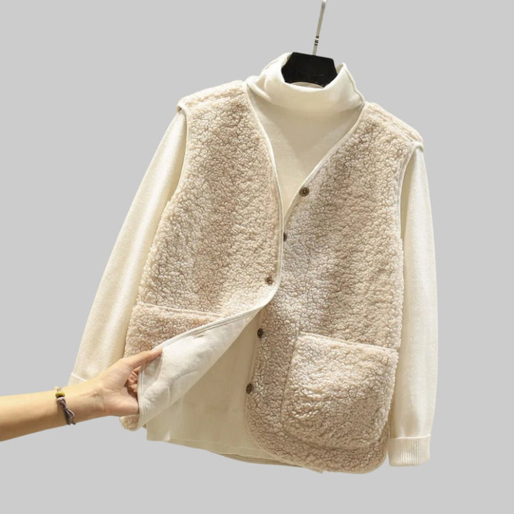 Zara - Měkký Kožešinový Vesta