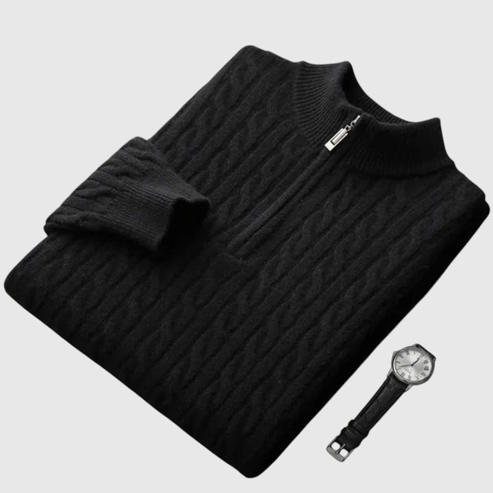 Libuše- Pletená polokošile z kašmíru Deneb