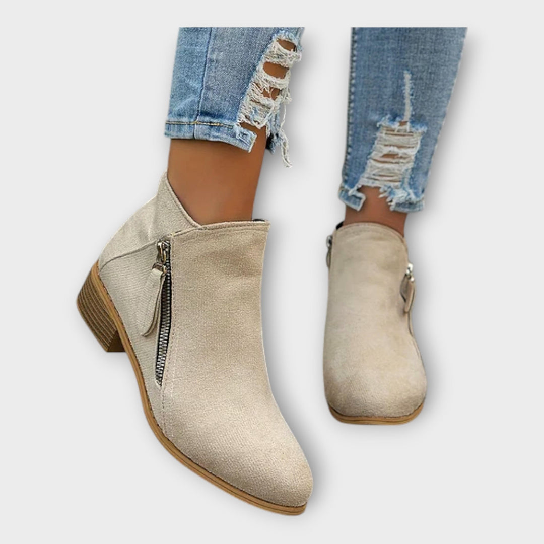 Adéla – Elegantní Boty s Zipem