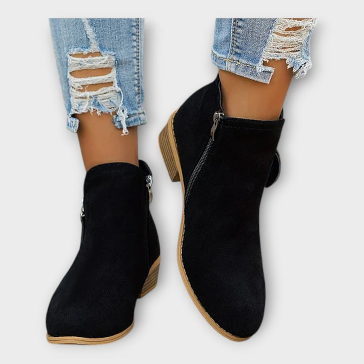 Adéla – Elegantní Boty s Zipem