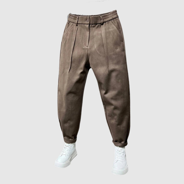 Libuše– Elegantní kalhoty s puntíkovaným vzorem