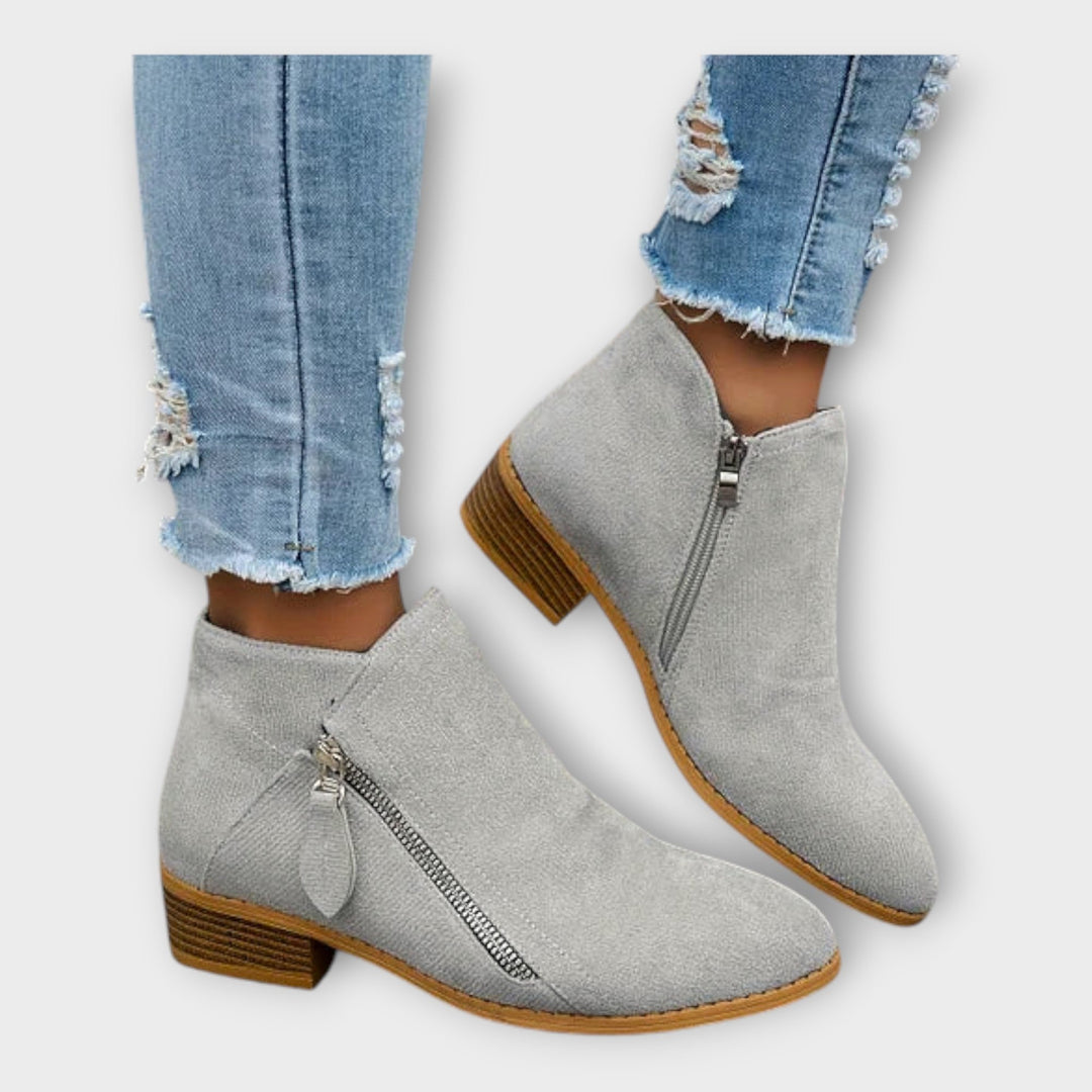 Adéla – Elegantní Boty s Zipem