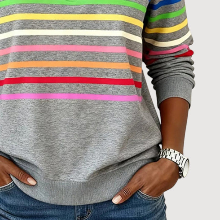 Simona – RELAXOVANÝ ZIPOVÝ TOP