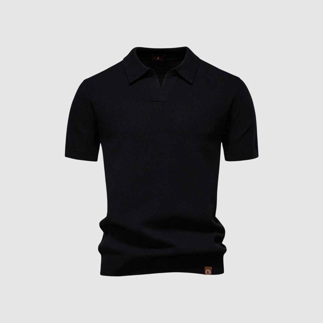 Libuše – Strukturované polo tričko pro elegantní a pohodlný styl