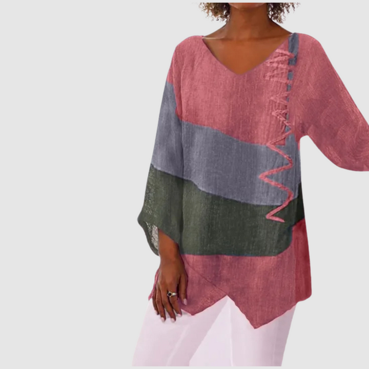 Lucie - Světr s výstřihem do V