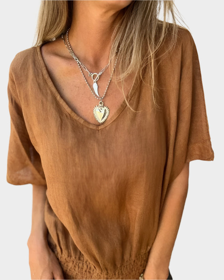 Pohodlná letní blůza