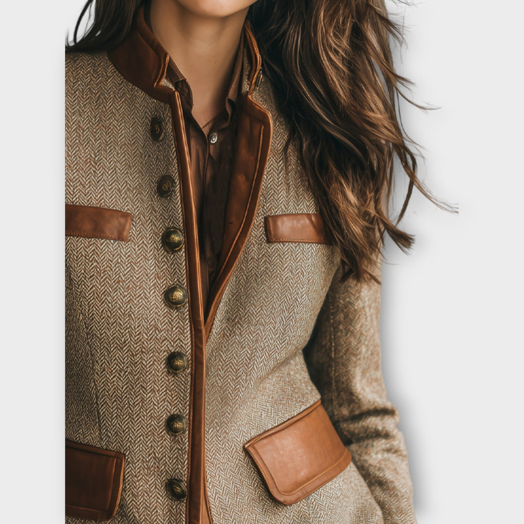 Přizpůsobený dědictví blazer