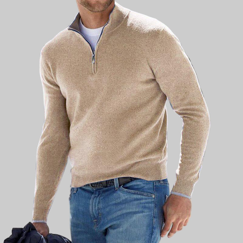 Harris | Svetr na zip pro bez námahy dosažené pohodlí