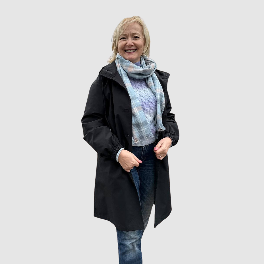 Magdaléna - Kabát s kapucí, oversized