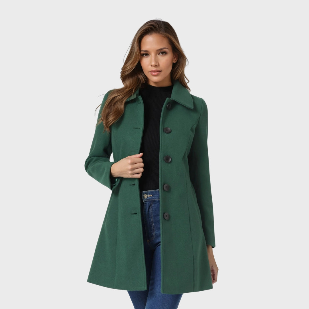 Klára | Dámský zimní kabát trench