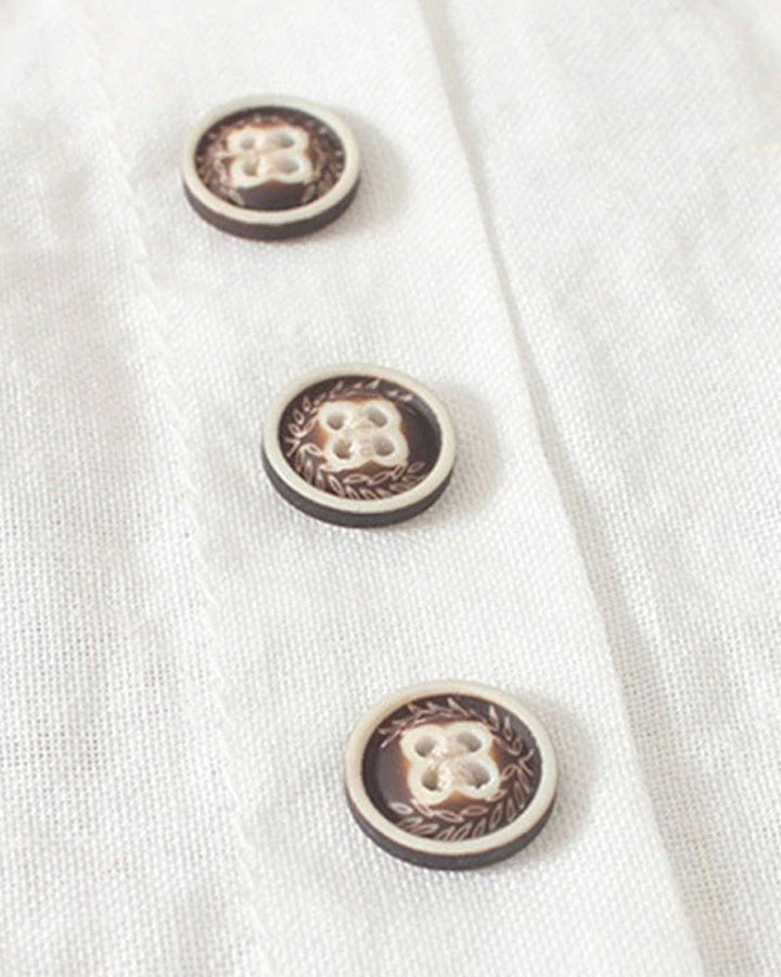 Blůza s krátkým rukávem a knoflíky