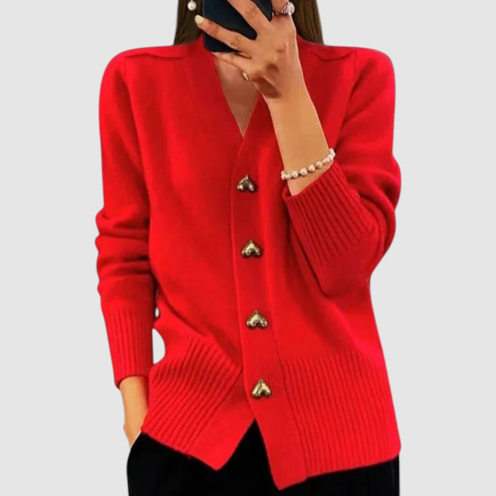 Nela - Klasický elegantní kardigan