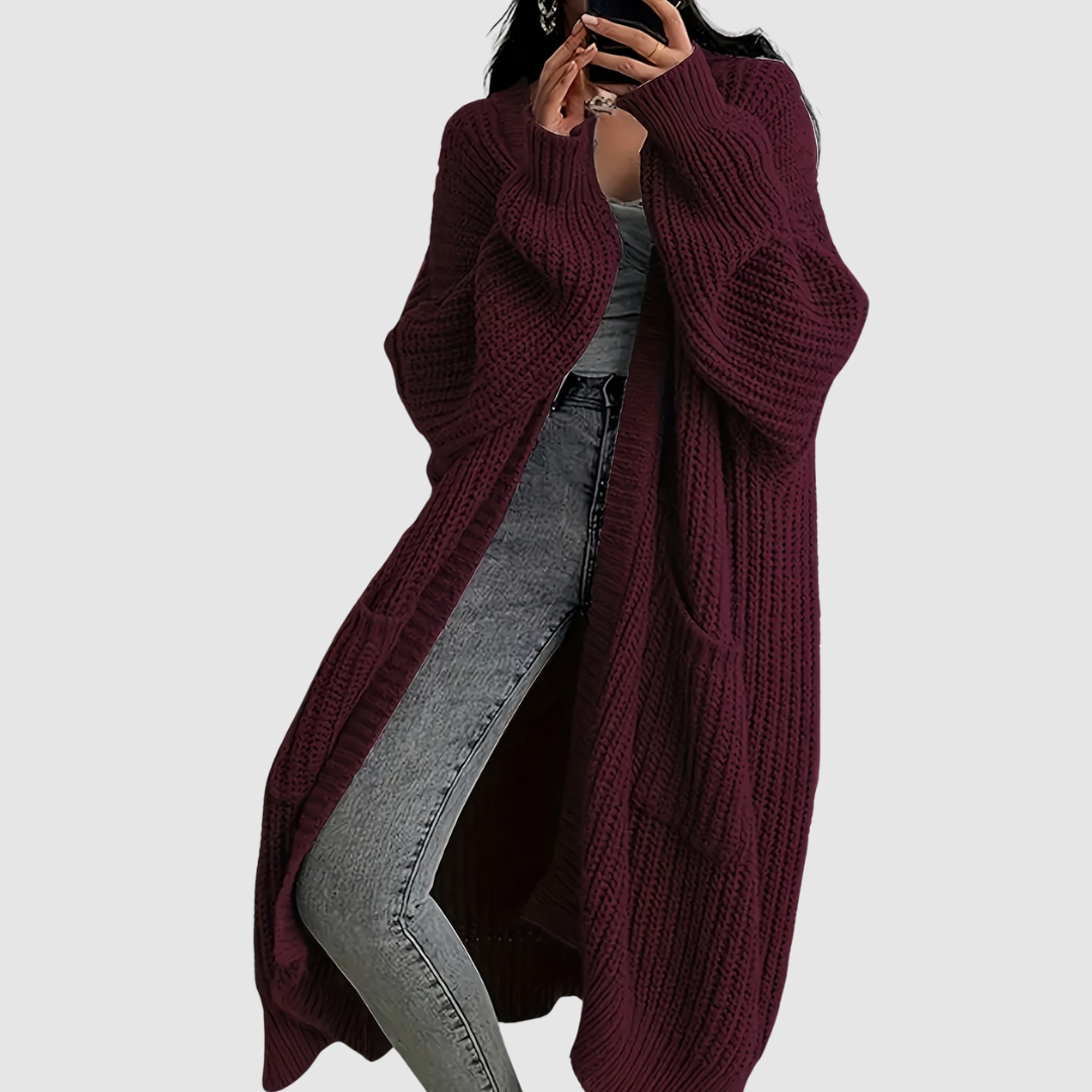 Marie – Pohodlný dlouhý kardigan