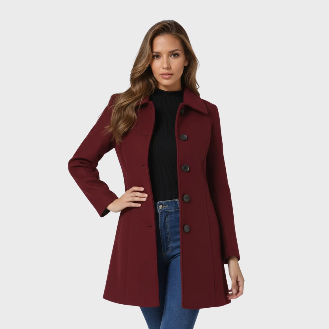 Klára | Dámský zimní kabát trench