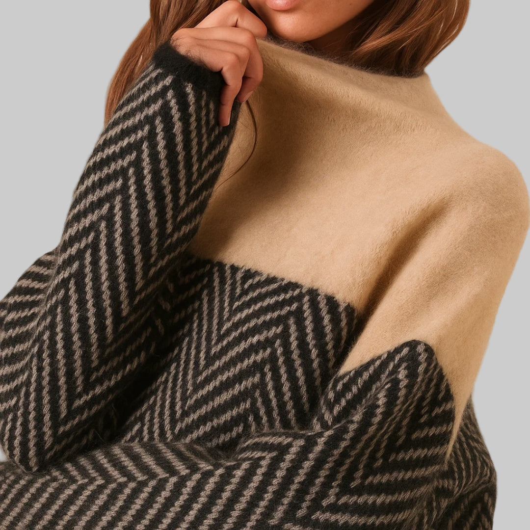 Mia | Dámský svetr s vysokým límcem