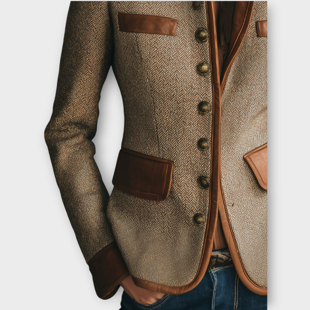 Přizpůsobený dědictví blazer