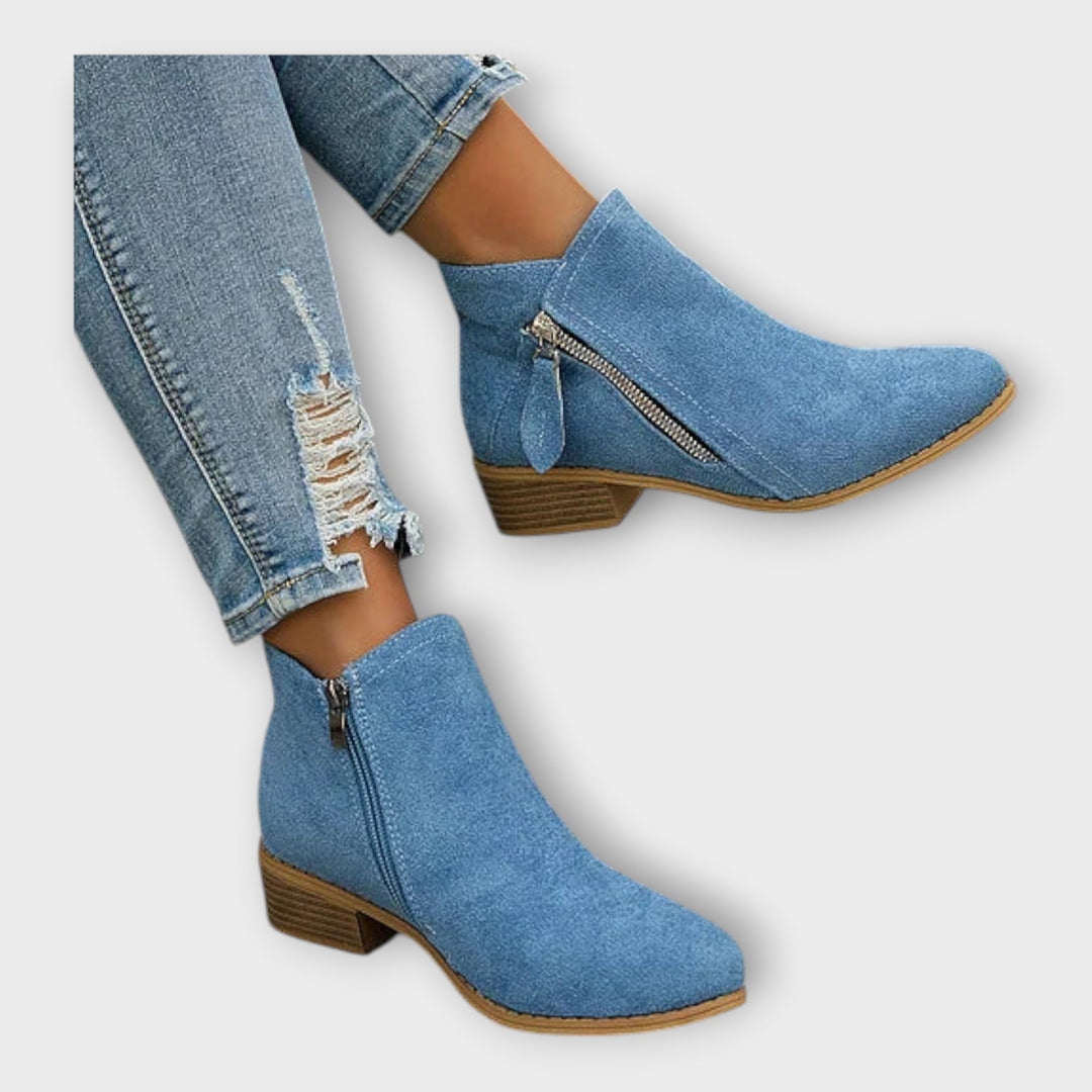 Adéla – Elegantní Boty s Zipem