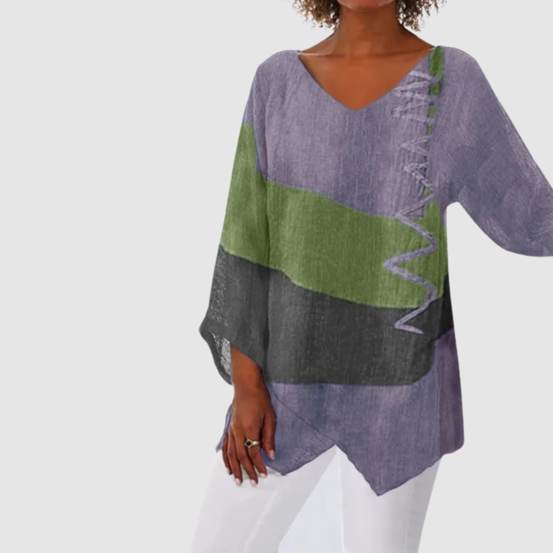 Lucie - Světr s výstřihem do V