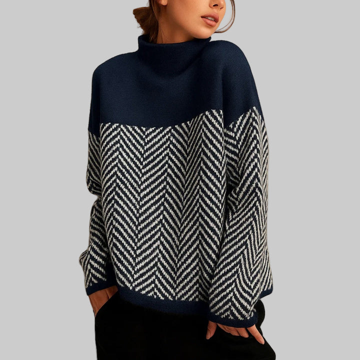 Mia | Dámský svetr s vysokým límcem