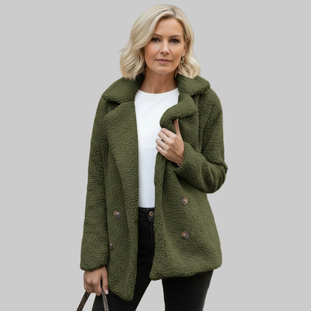 Alena - Měkký zimní kabát