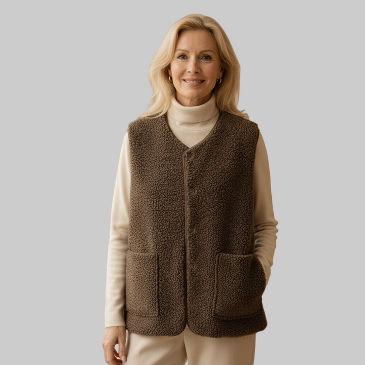 Zara - Měkký Kožešinový Vesta