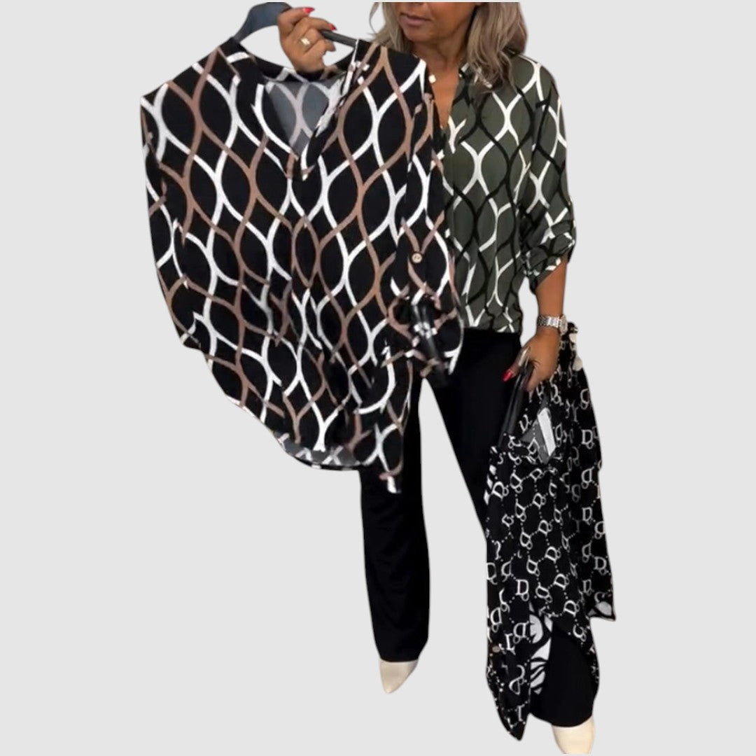 Míla - Halenka s grafickým potiskem