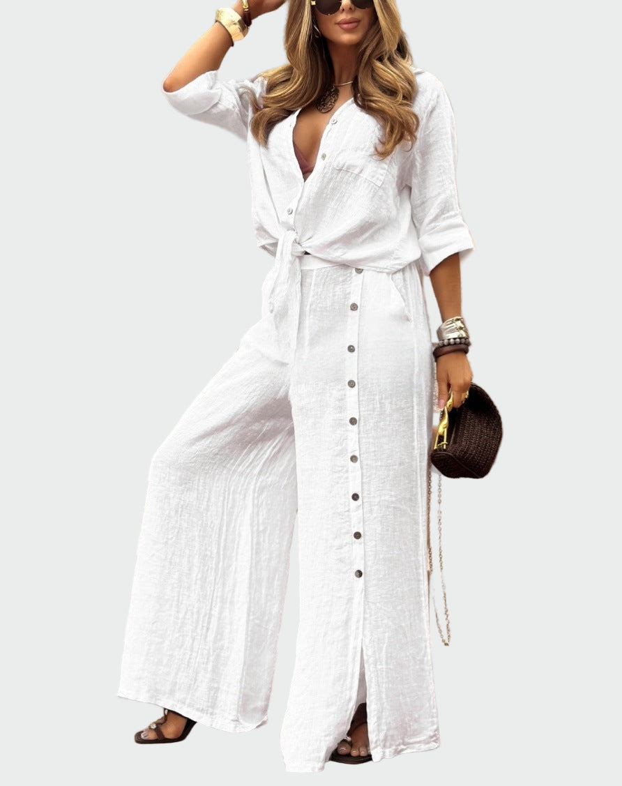 Mia - Dámský, moderní, jednobarevný, dvoudílný kostým