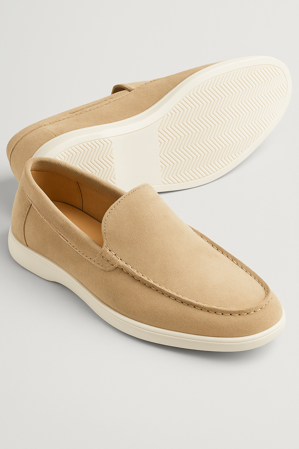 Casual pánské loafers – Béžové