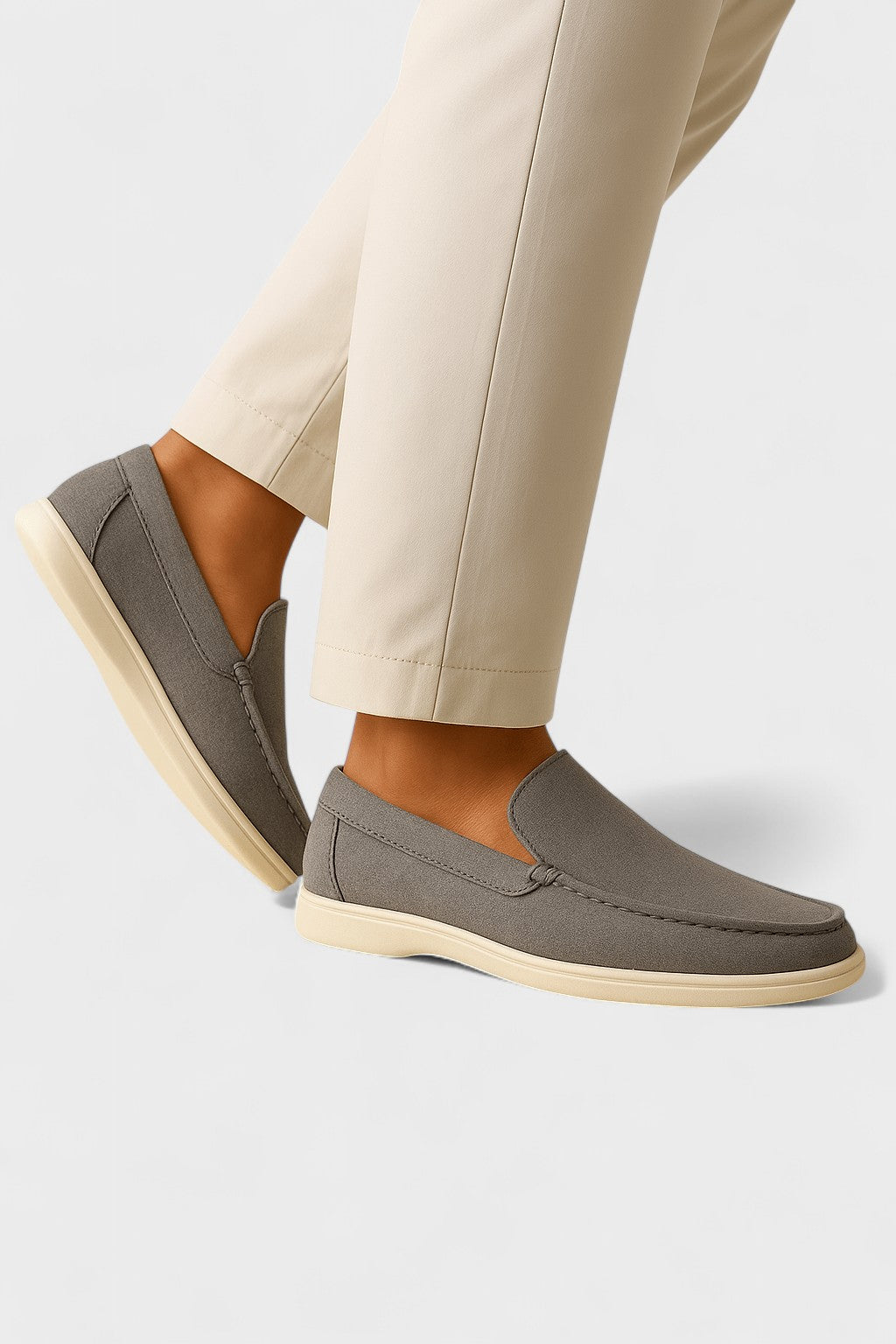 Casual pánské loafers – Šedé