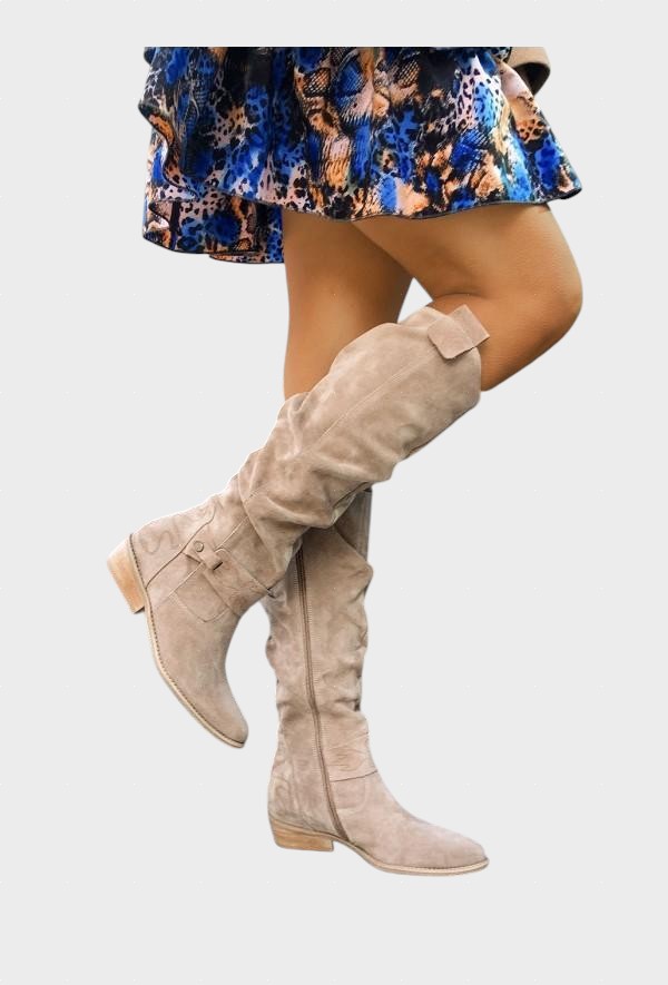 Lina – Elegantní Pohodlné Teplé Kožené Boty pro Ženy