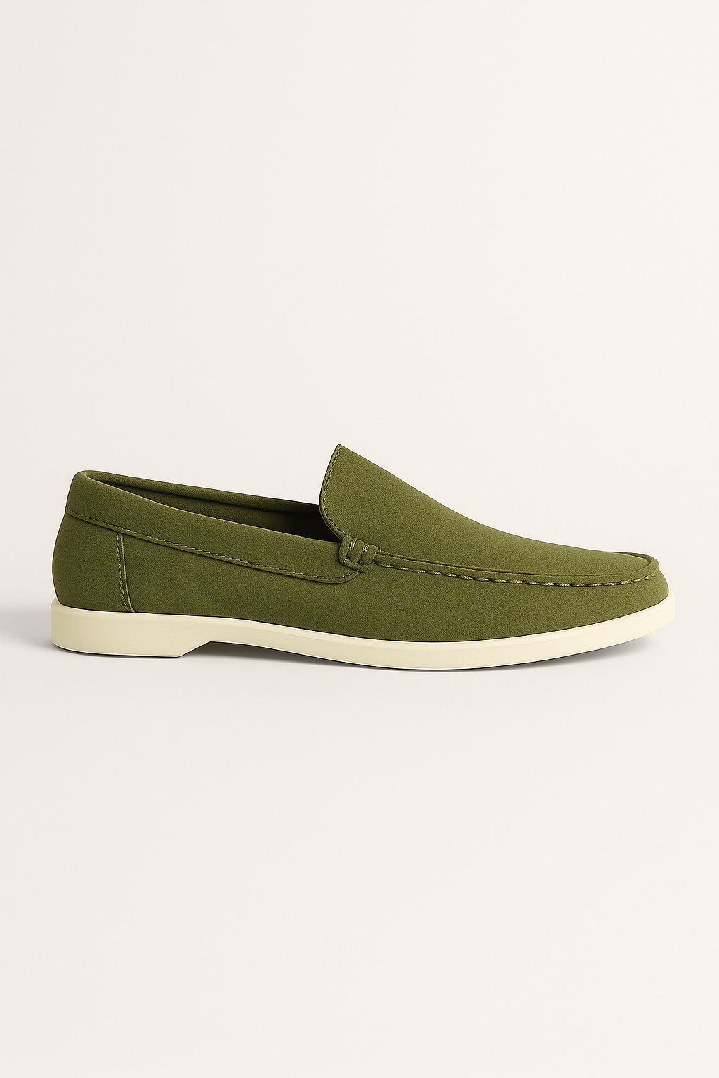 Pohodlné pánské loafers – Olivově zelené