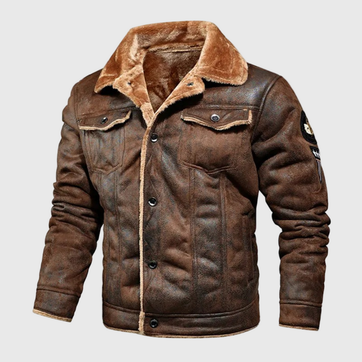 Noxar | Teplá a univerzální kožená bunda