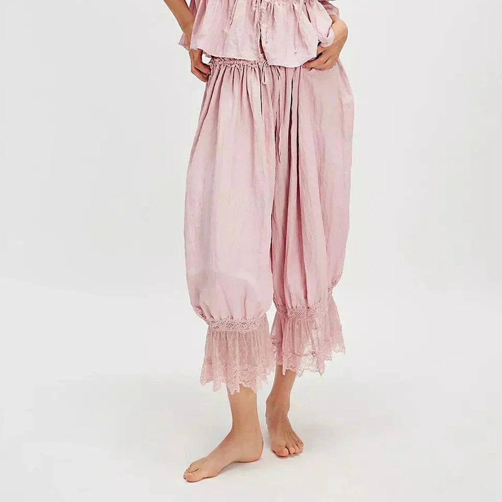 Boho Kalhoty s Krajkou