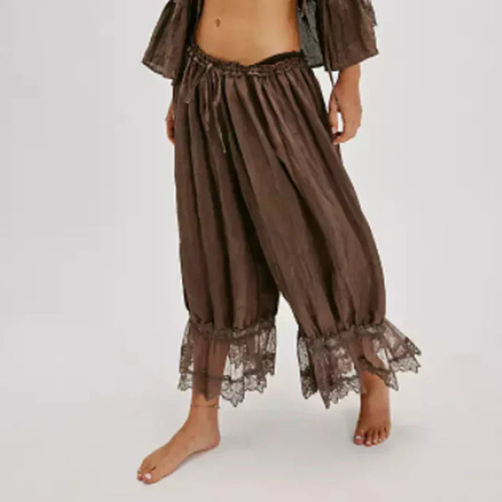 Boho Kalhoty s Krajkou